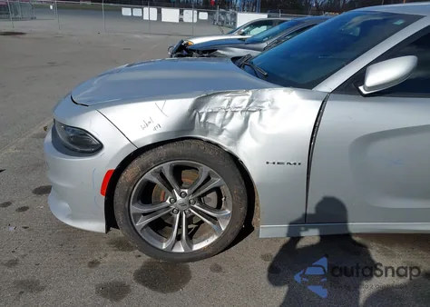 2021 Dodge Charger R/T Rwd из США, поврежденный, VIN 2C3CDXCT9MH521904